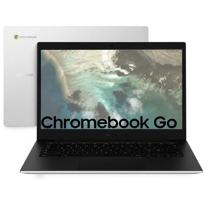 Samsung Chromebook Notebook with Intel Celeron N4500 Processor, 4GB RAM, 64GB eMMC, 14-inch Display, Chrome OS