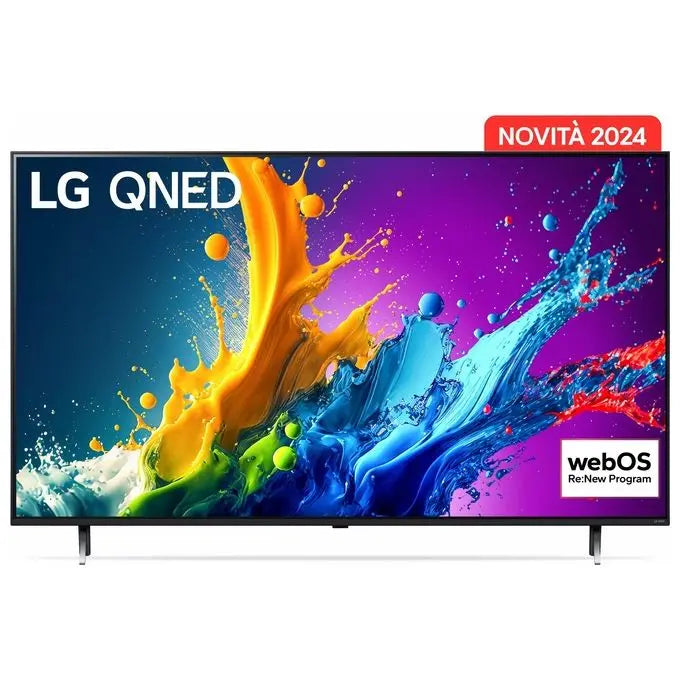 LG QNED 65'' Serie QNED80 65QNED80T6A TV 4K 3 Hdmi Smart TV 2024