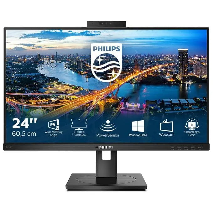 Pc PHILIPS 242B1H/00 PHILIPS Monitor 23.8" LED IPS B Line 242B1H / 00 1920x1080 Full HD Tempo di Risposta 4 ms