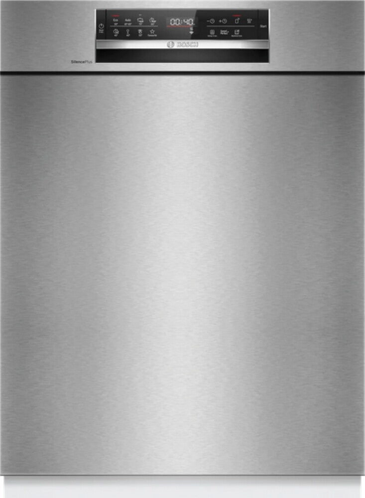 Bosch SMU6ECS12E 6 Lavastoviglie sottopiano cm. 60 - 14 coperti - frontalino inox spazzolato