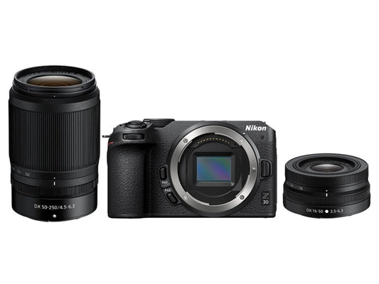 NIKON Z30 + 16-50MM + 50-250MM - GARANZIA UFFICIALE NIKON