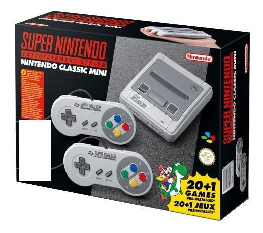 Nintendo Classic Mini: Super Entertainment System Grigio