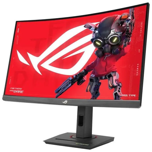 ASUS ROG Strix XG27WCS Monitor Gaming Curvo da 27'' 2560x1440 180 Hz 1ms (GTG) Fast VA Extreme Low Motion Blur Sync USB Type-C FreeSync DisplayWidget Center HDR Nero