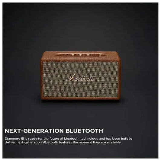 Casse Bluetooth MARSHALL 1006080 Marshall Altoparlante Stanmore III Bluetooth Senza Fili Audio di Alta Qualità Colore Marrone