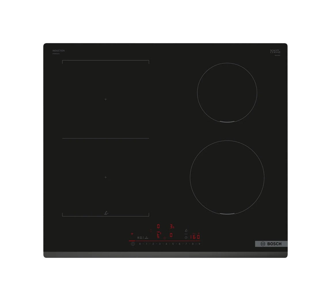 Bosch PVS631HC1E 6 Piano cottura a induzione cm. 59 - vetro nero