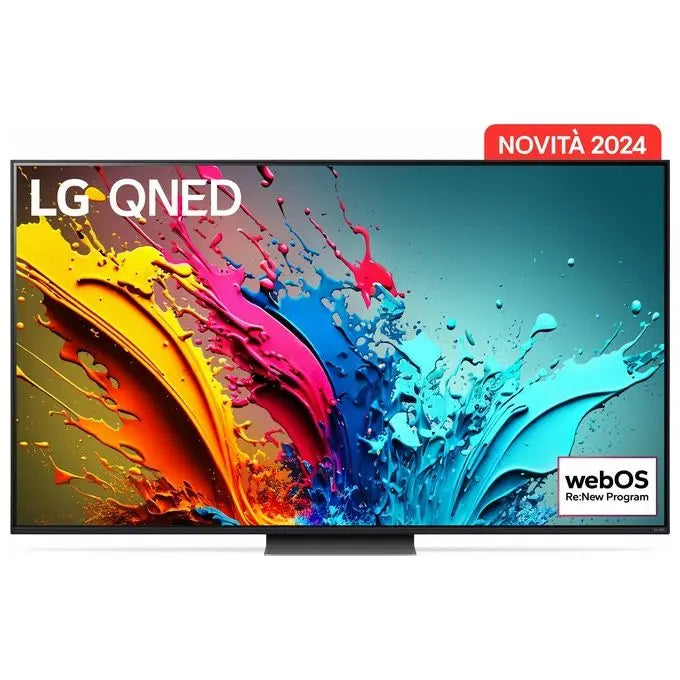Lg 65QNED86T6A Smart TV 65 Pollici 4K Ultra HD Display QNED Sistema Web OS