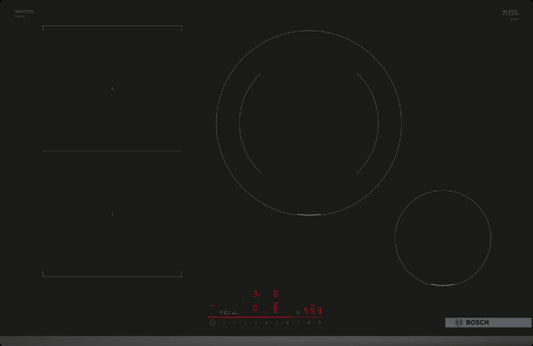 Bosch PVS831HB1E 6 Piano cottura a induzione cm. 80 - vetroceramica nero