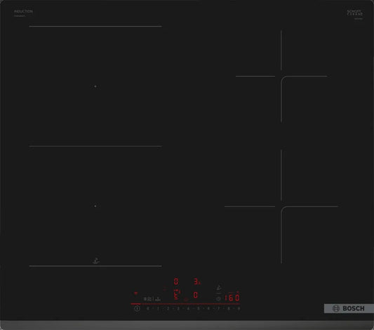 Bosch PVS63KHC1E 6 Piano cottura a induzione cm 59 - vetroceramica nero
