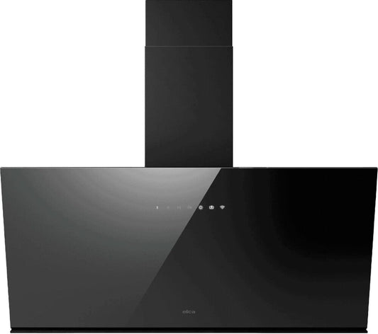 Elica JUST DRY BL/A/80 Prf0196641 Cappa a parete cm. 80 - vetro nero