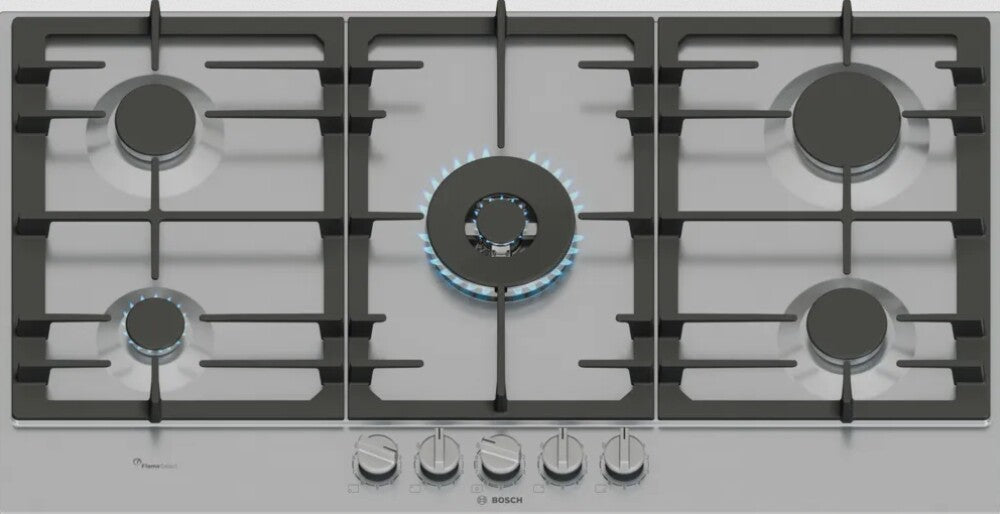 Bosch PCR9A5I90 Piano cottura a gas cm. 92 - inox