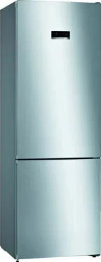 Bosch Frigorifero Combinato Capacità 438 Litri Classe energetica E Raffreddamento No Frost colore Acciaio Inox - KGN49XIEA Serie 4