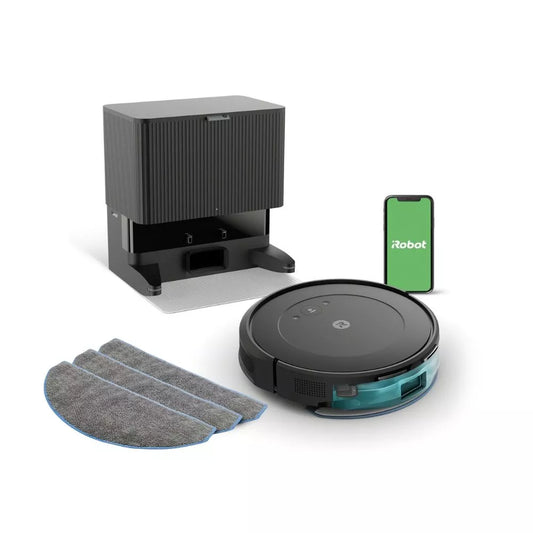 Roomba Combo 2 Essential Nero + 3 panni